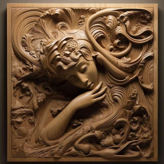 نموذج ثلاثي الأبعاد لآلة CNC 3D Art 